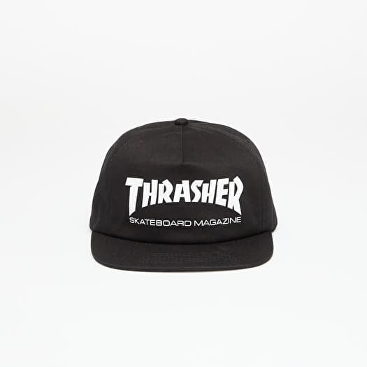 Thrasher Skate Mag Snapback Black/ White
