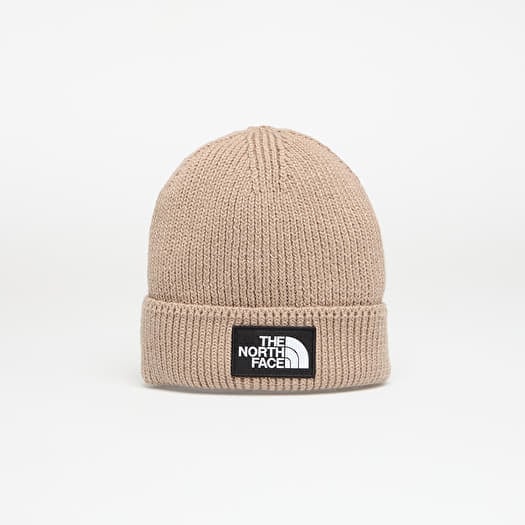 The North Face Tnf Logo Box Cuffed Beanie Smokey Brown