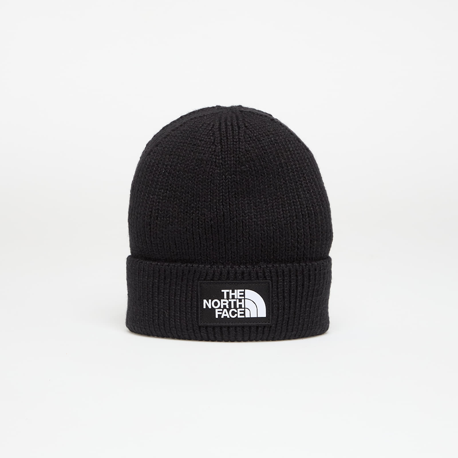 The North Face Muts The North Face Tnf Logo Box Cuffed Beanie Black OS
