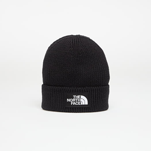 The North Face Tnf Logo Box Cuffed Beanie Black