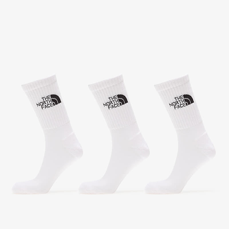 The North Face Everyday Standard Crew Sock 3-Pack TNF White