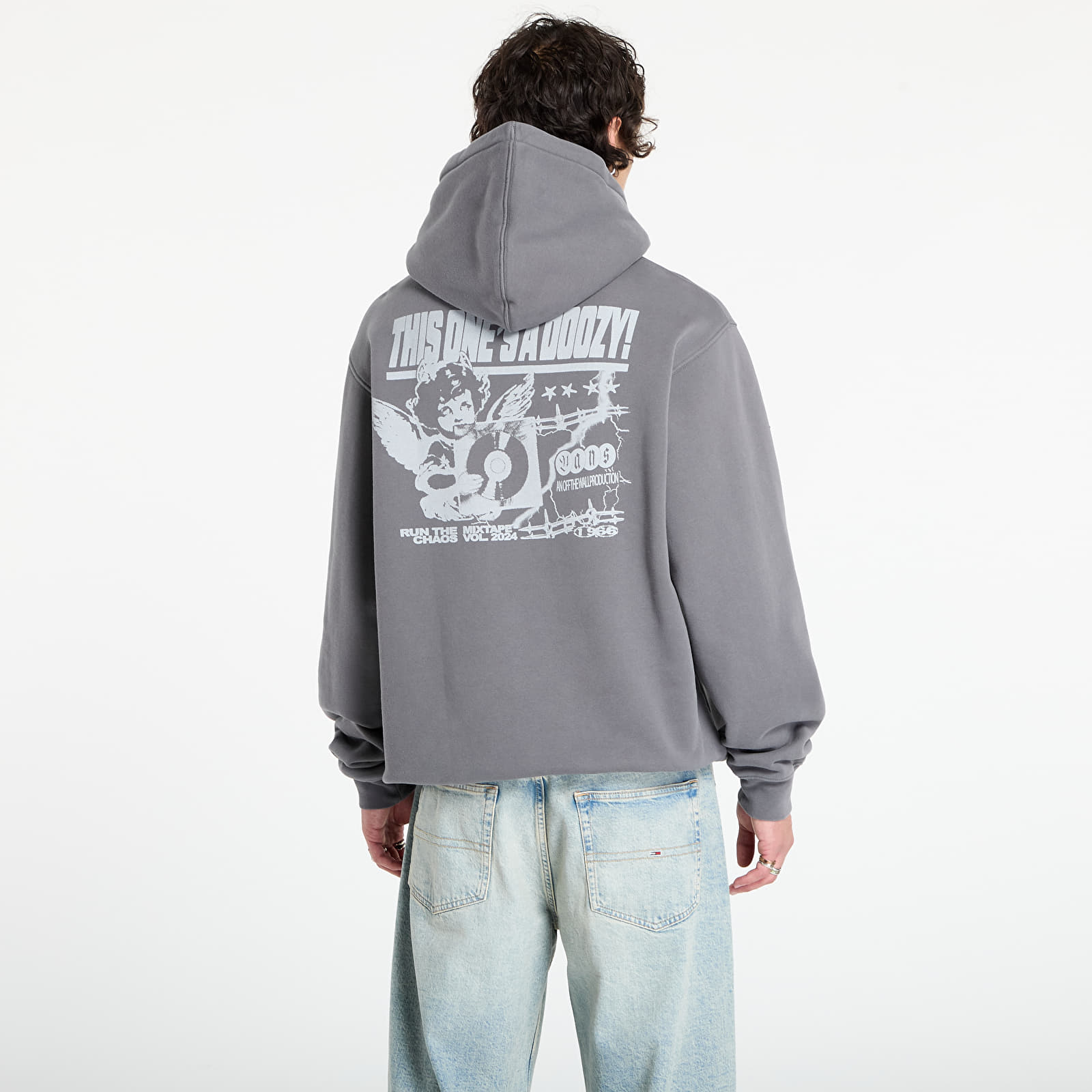 Kapucnis pulóverek és pulcsik Vans Earthbound Loose Fleece Pullover Asphalt