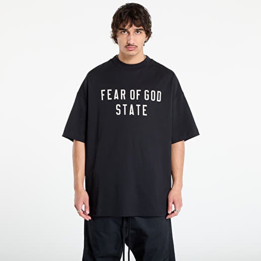 T-paita Fear of God Essentials 90's Short Sleeve Tee Jet Black