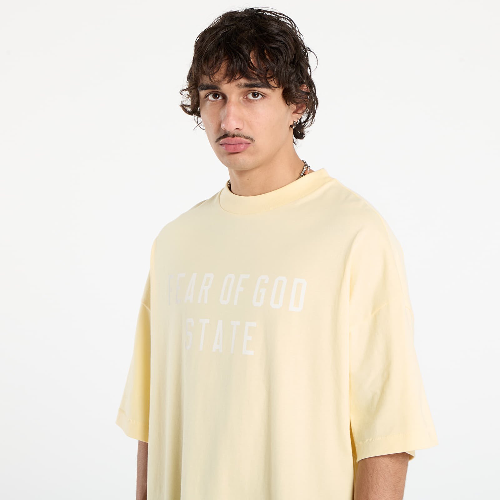T-paidat Fear of God Essentials 90's Short Sleeve Tee Garden Yellow