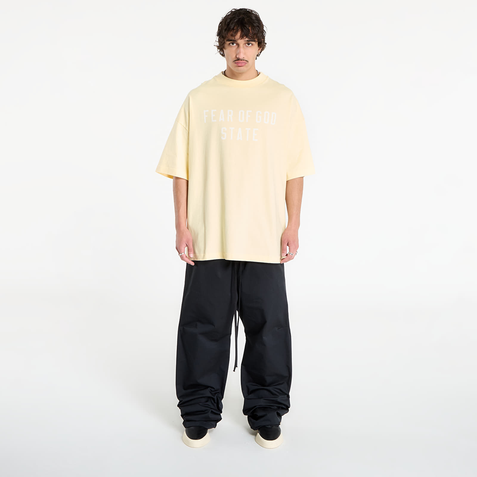 T-paidat Fear of God Essentials 90's Short Sleeve Tee Garden Yellow