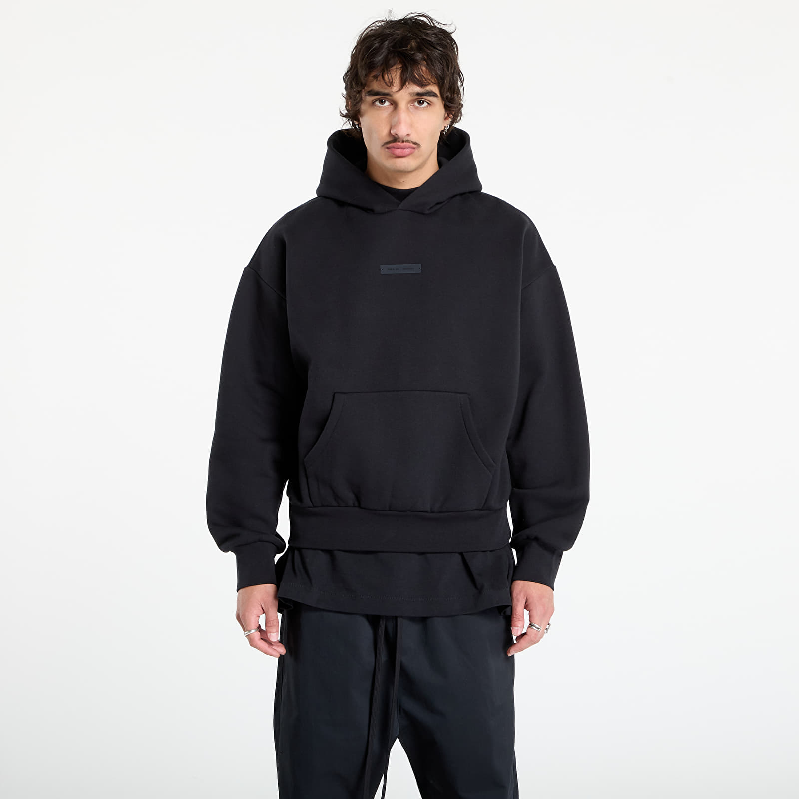 Kapucnis pulóverek és pulcsik Fear of God Essentials Classic Hoodie Jet Black