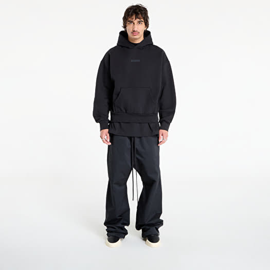 Fear of God Essentials Classic Hoodie Jet Black | Footshop