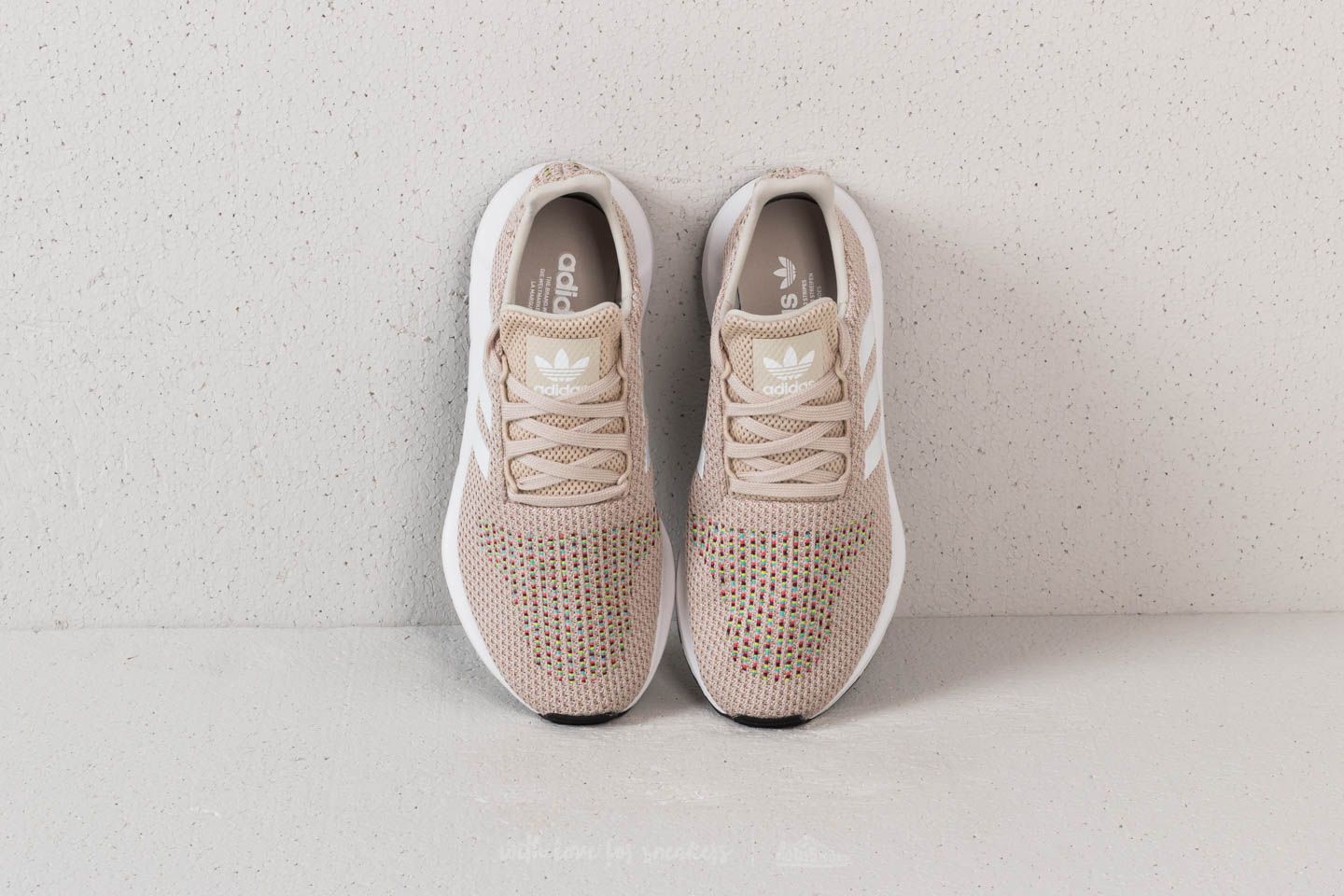 Women's adidas swift run casual shoes clear brown/white outlet