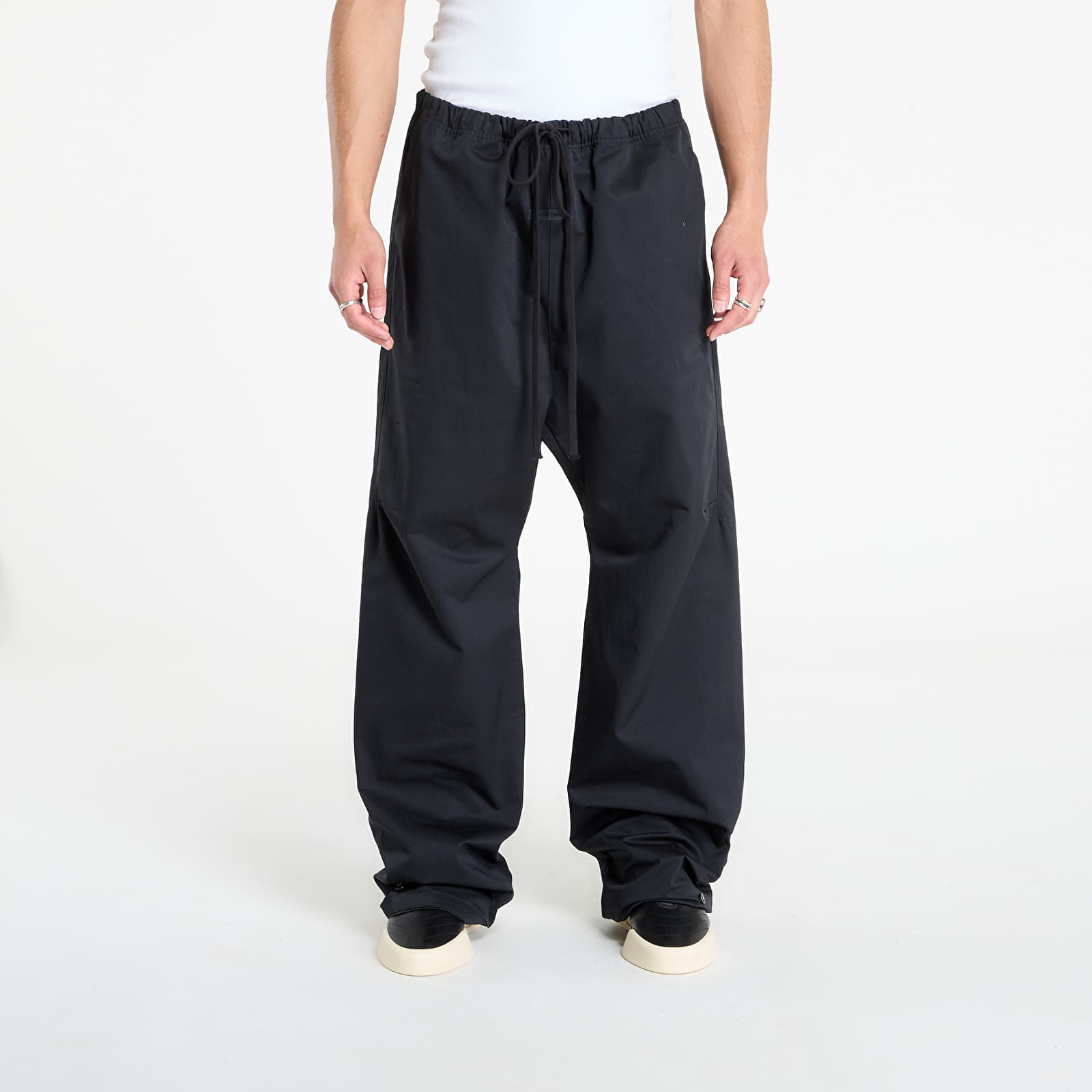 Pants Fear of God Essentials Poly Twill Work Pant Jet Black XL