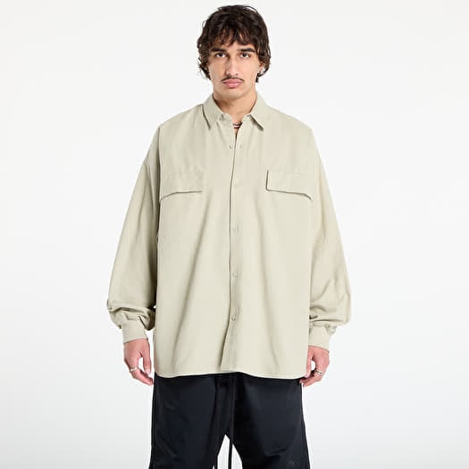 Skjorte Fear of God Essentials Oxford Shirt Abbey Stone