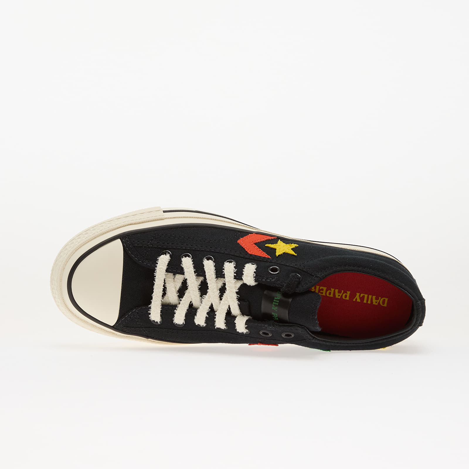 Vyriška avalynė Converse x Daily Paper Star Player 76 Ox Black/ Fern Green