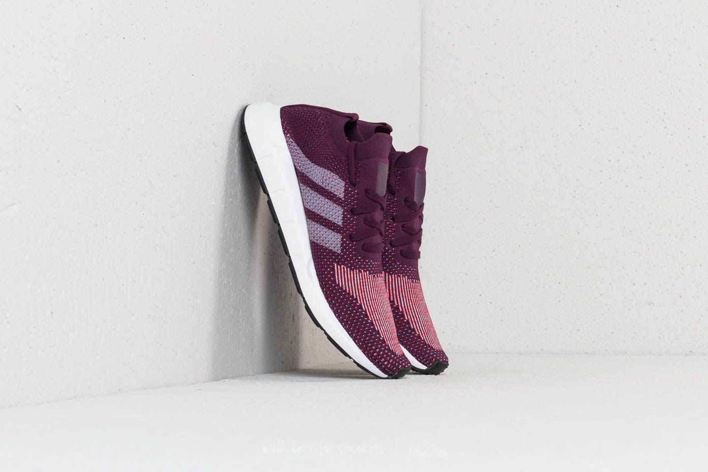 Women s shoes adidas Swift Run Primeknit W Red Nit Ftw White Core Black Footshop