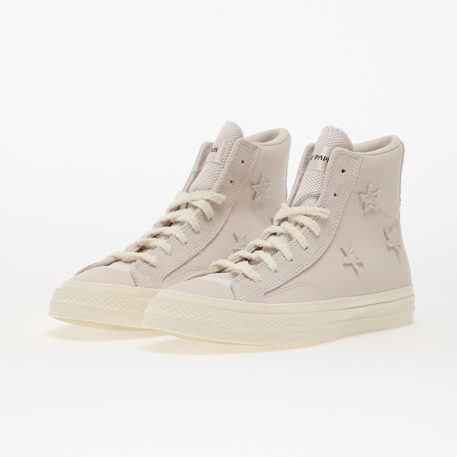 Vyriška avalynė Converse x Daily Paper Star Player 76 Hi White Sand/ Egret/ Black
