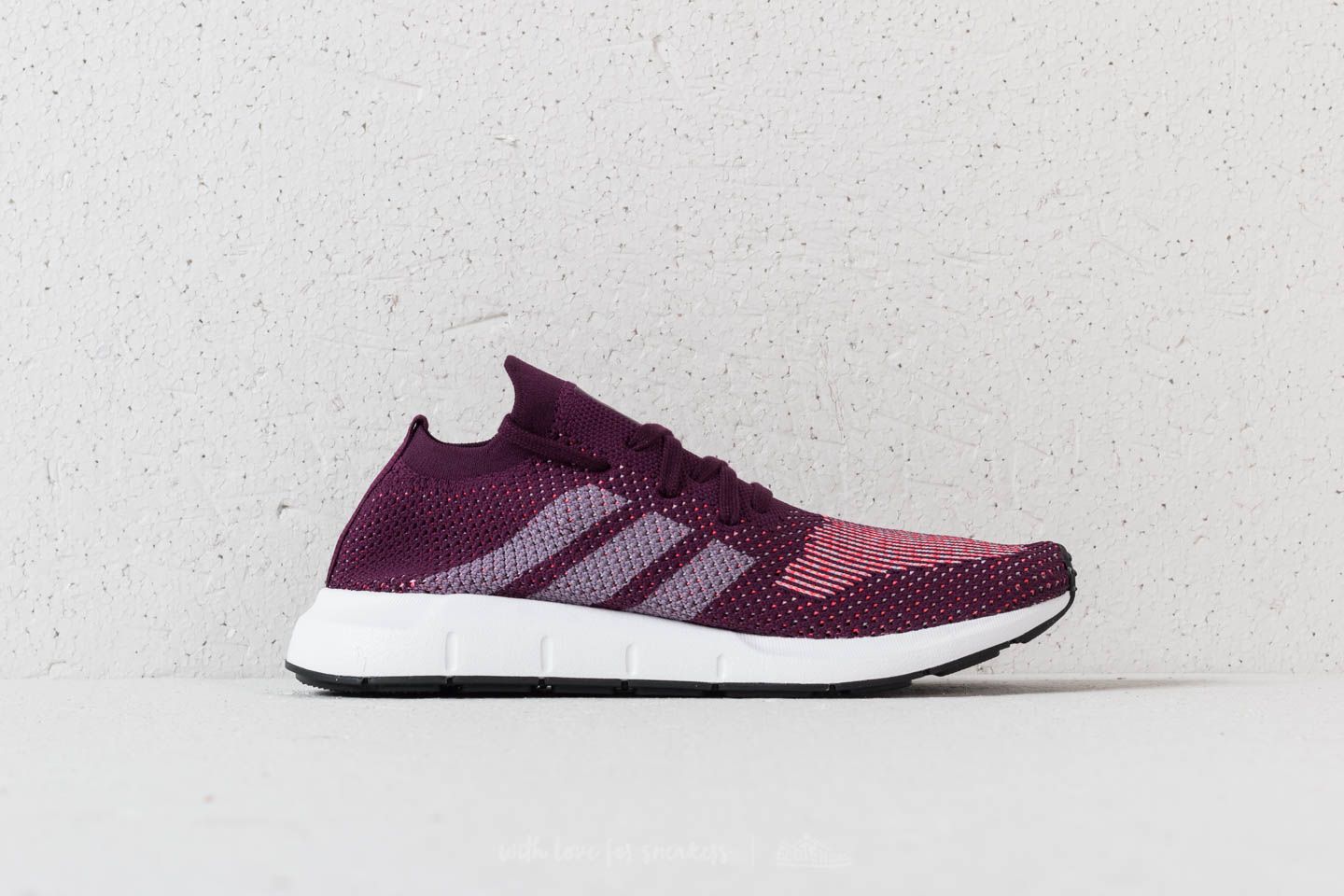 Women s shoes adidas Swift Run Primeknit W Red Nit Ftw White Core Black Footshop