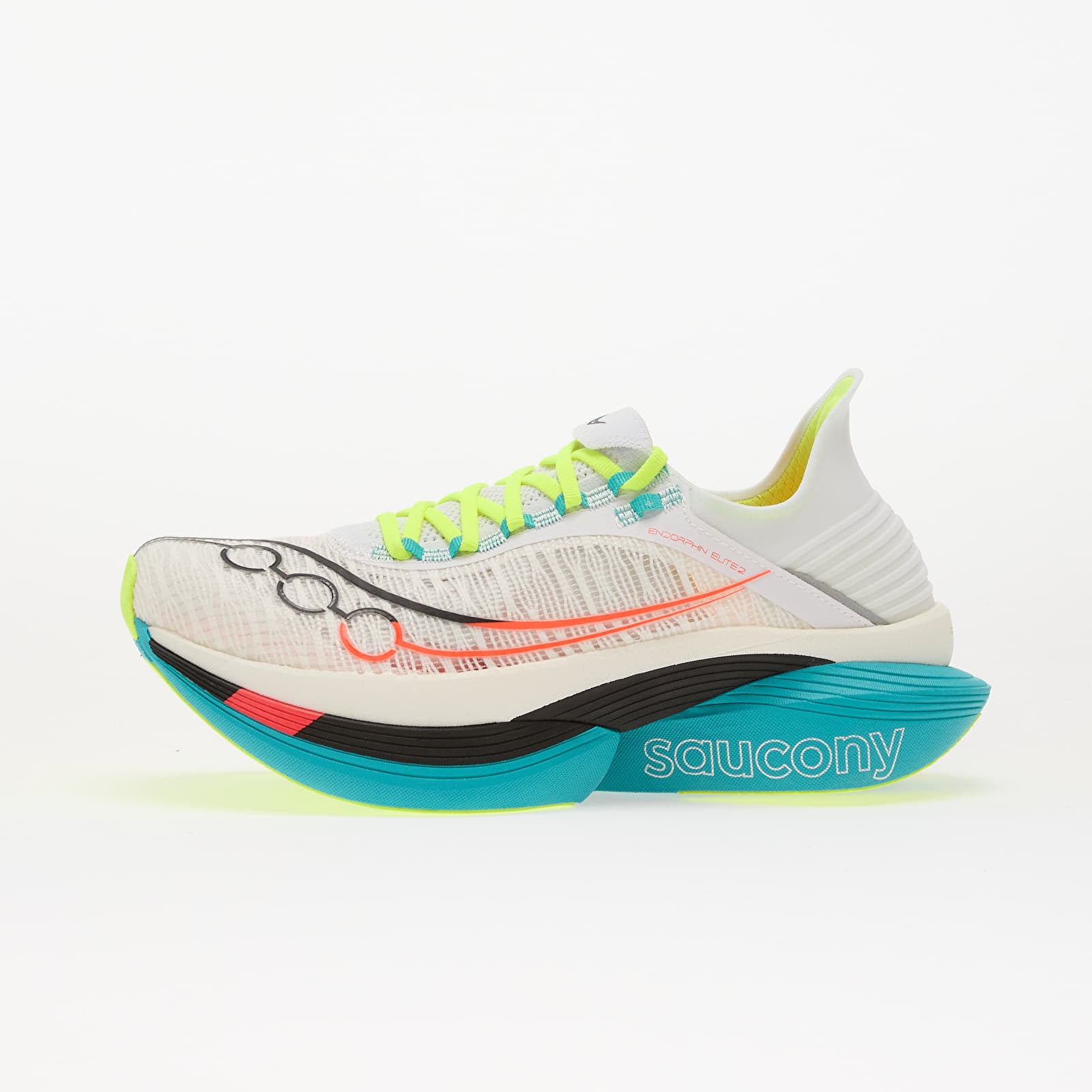 Levně Tenisky Saucony Endorphin Elite 2 White/ Mutant