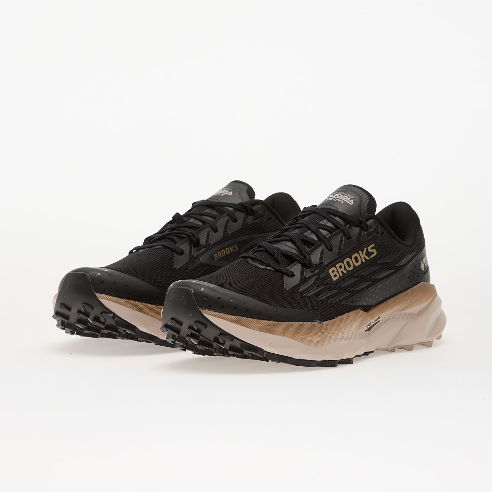 Vyriška avalynė Brooks Cascadia 19 GTX M Black/ Ebony/ Chateau Gray