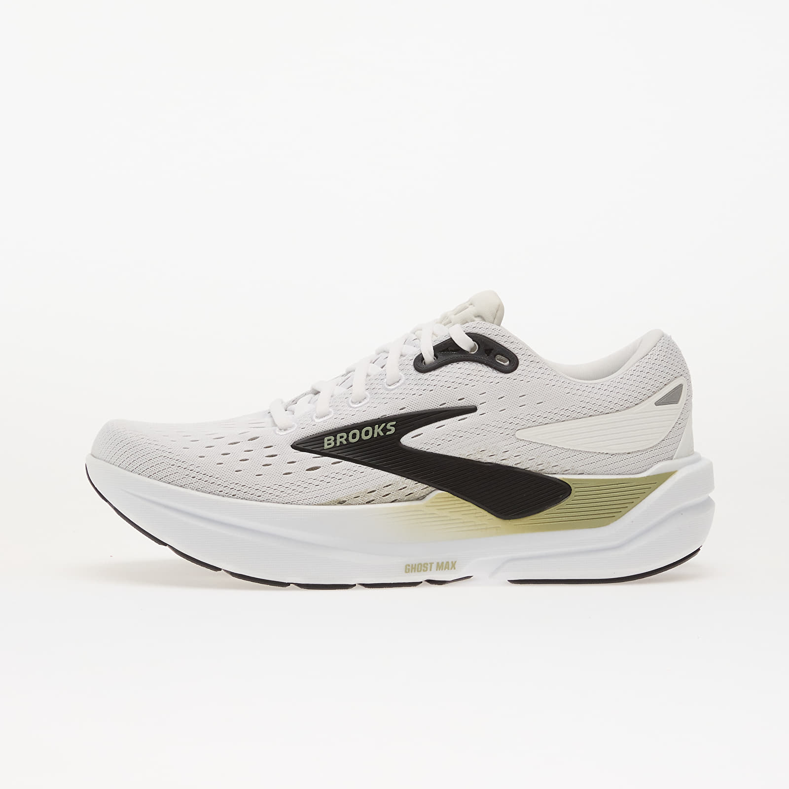 Herenschoenen Brooks Ghost Max 3 M Bright White/ Tea/ Black