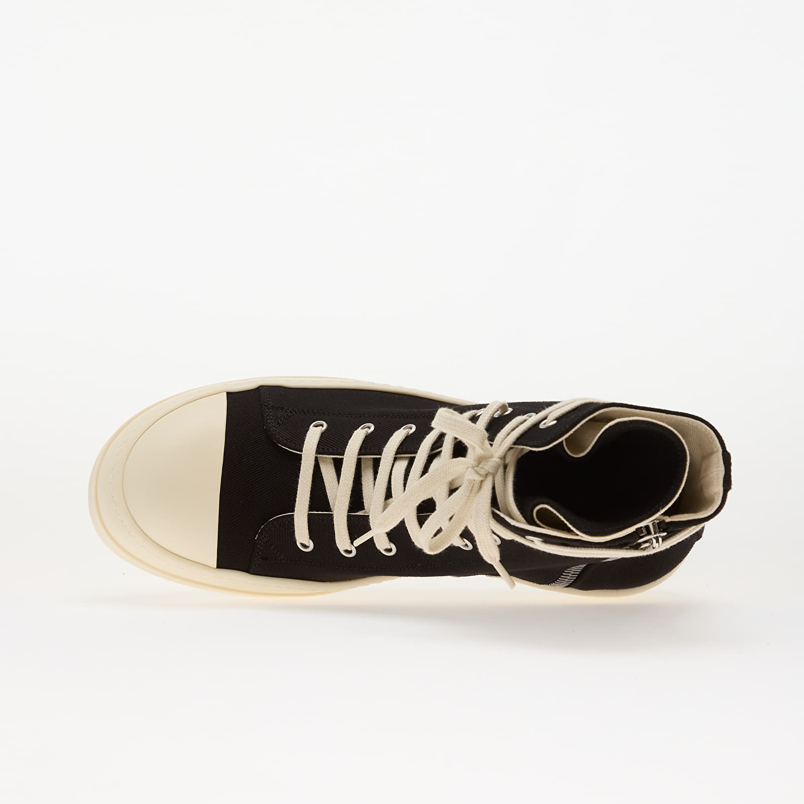 Herren Sneaker und Schuhe Rick Owens Denim Shoes - Sneaks Black/ Milk/ Milk