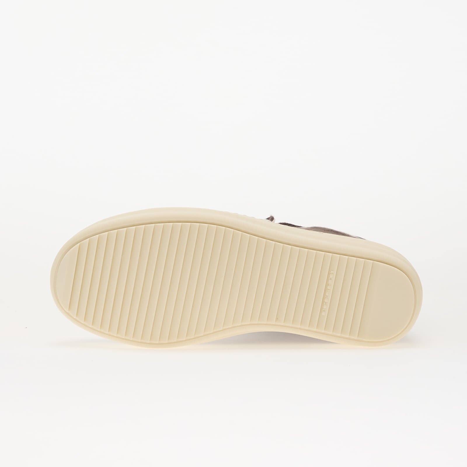 Men's shoes Rick Owens Woven Shoes - Vegan Sneaks Dark Dust/ Milk