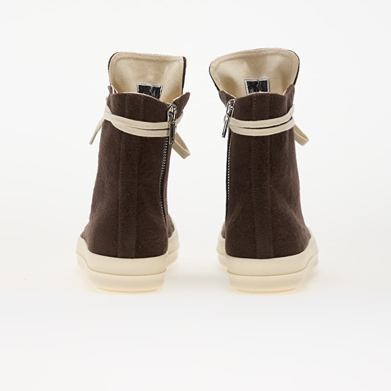 Rick Owens DRKSHDW Woven Shoes - Vegan Sneaks Dark Dust/ Milk