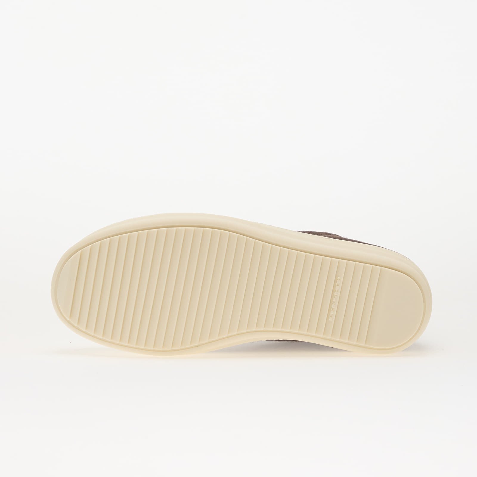 Men's shoes Rick Owens Woven Shoes - Low Sneaks Dark Dust/ Milk/ Milk