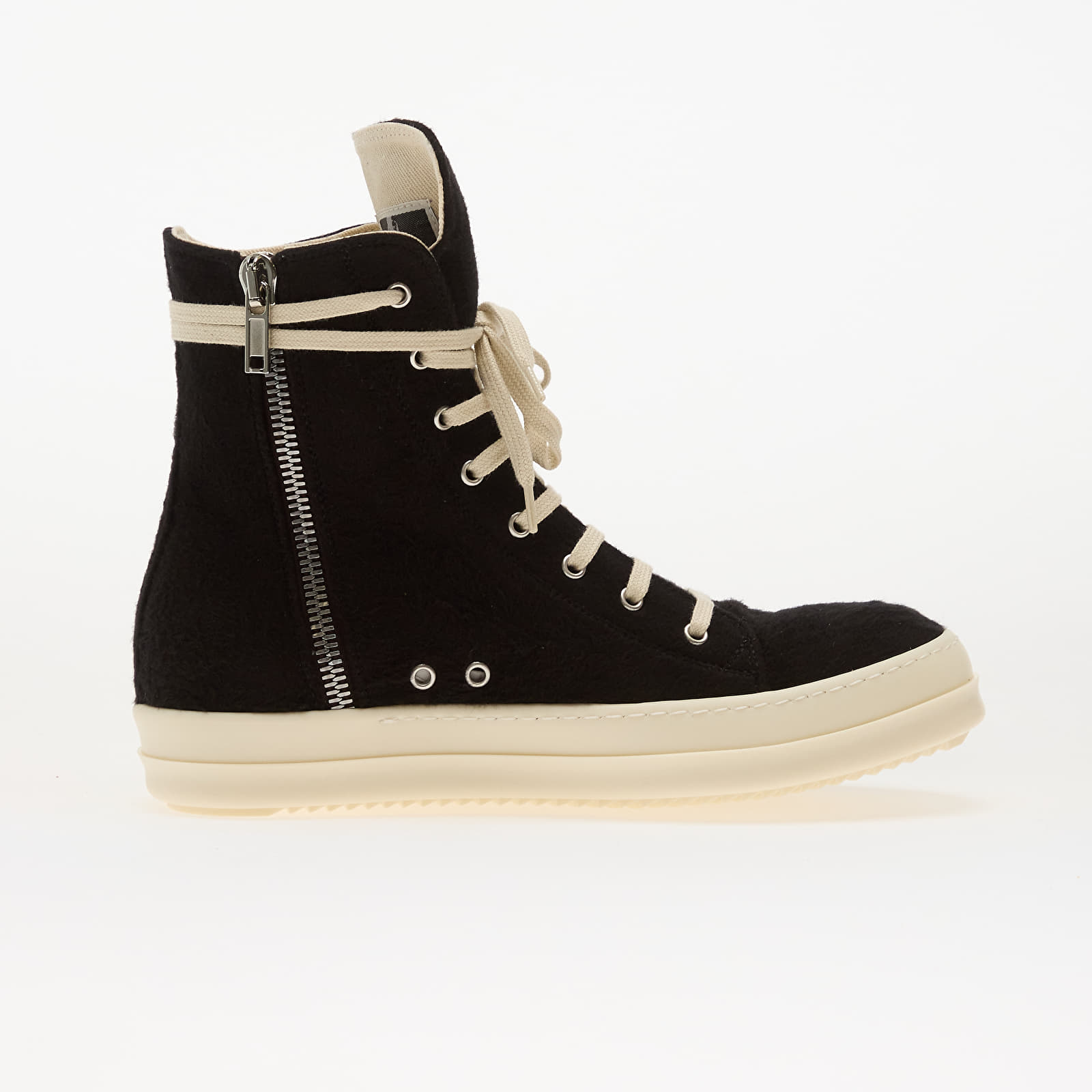 Мъжки кецове и обувки Rick Owens Vegan Sneaks Black/ Milk