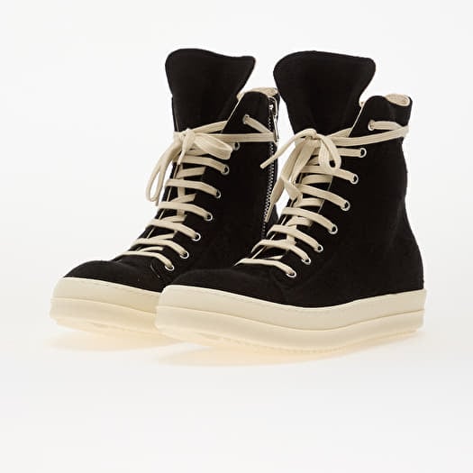 Men's shoes Rick Owens DRKSHDW Vegan Sneaks Black/ Milk | Footshop