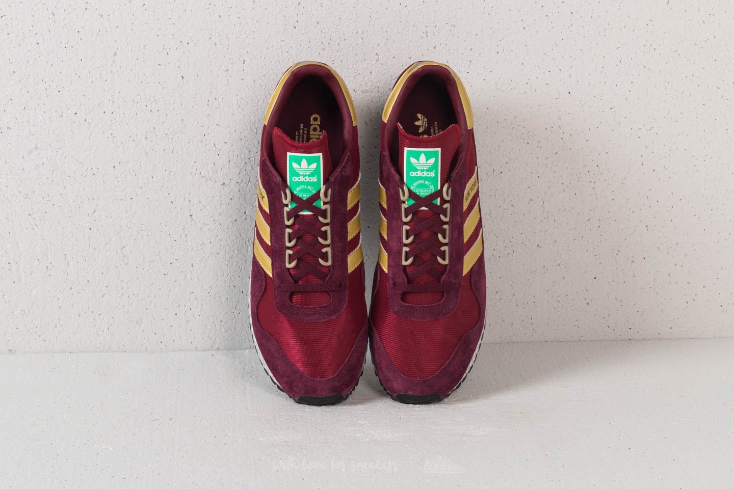 Adidas new york burgundy cheap