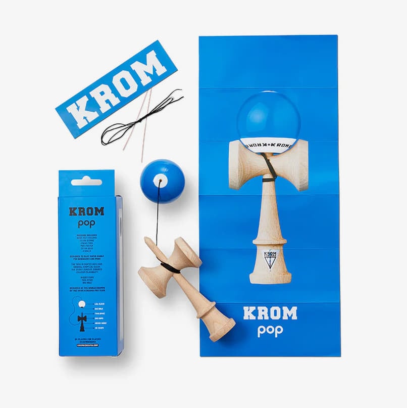 Kiti aksesuarai KROM POP LOL Kendama Dark Blue