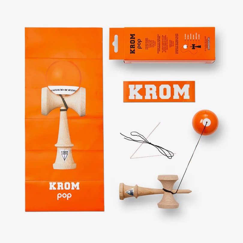 Annet tilbehør KROM POP LOL Kendama Orange