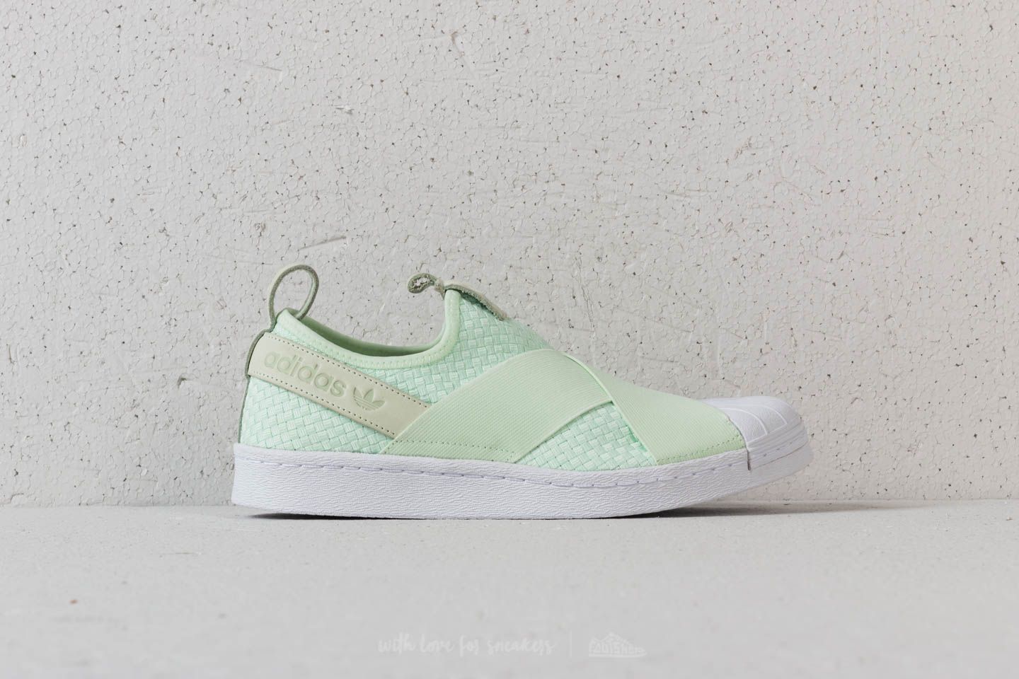 Men s shoes adidas Superstar Slip On Aero Green Aero Green Ftw White Footshop