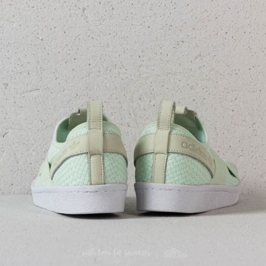 Adidas superstar slip on mens Green clearance