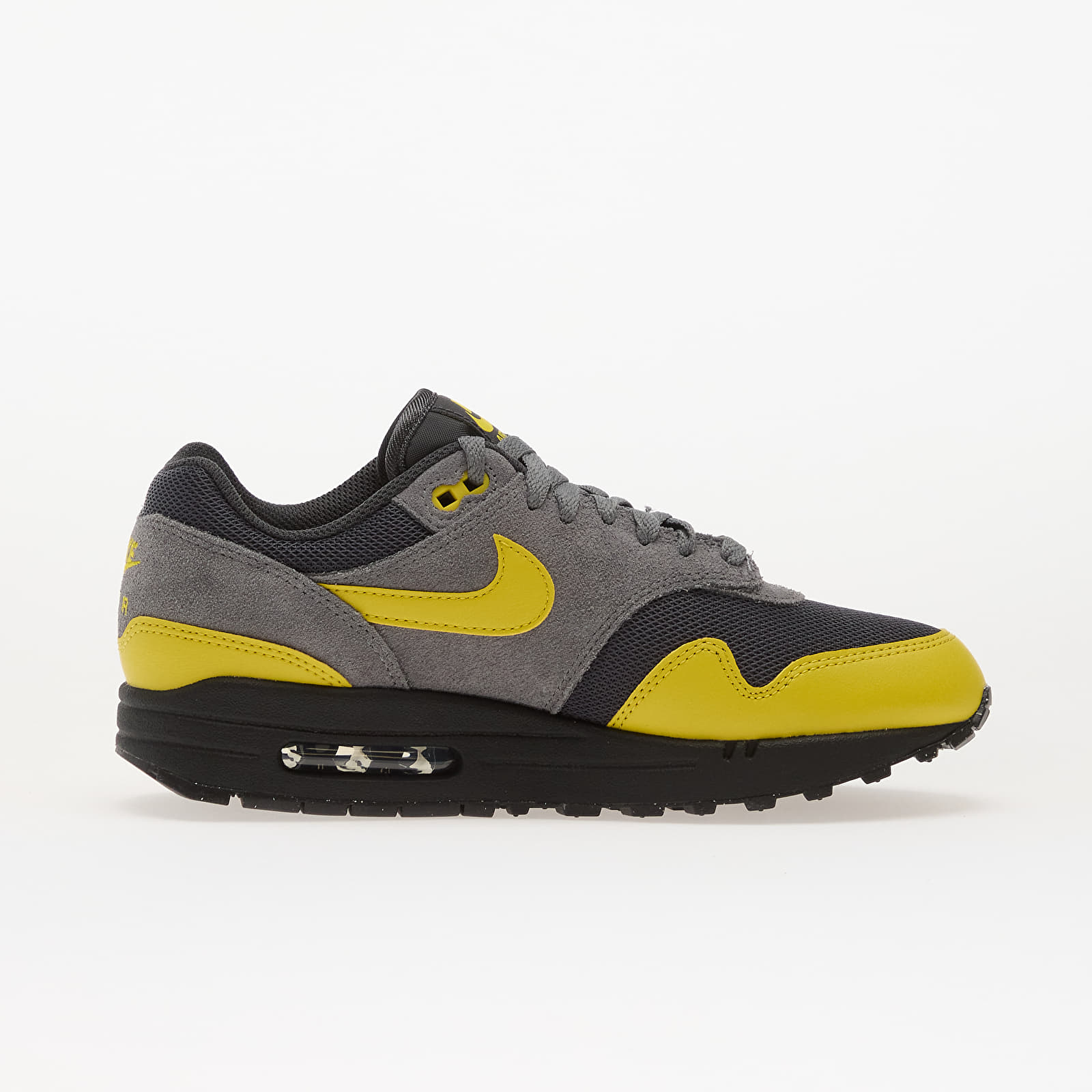 Men's shoes Nike Air Max 1 Ess Anthracite/ Bright Citron-Smoke Grey-Black