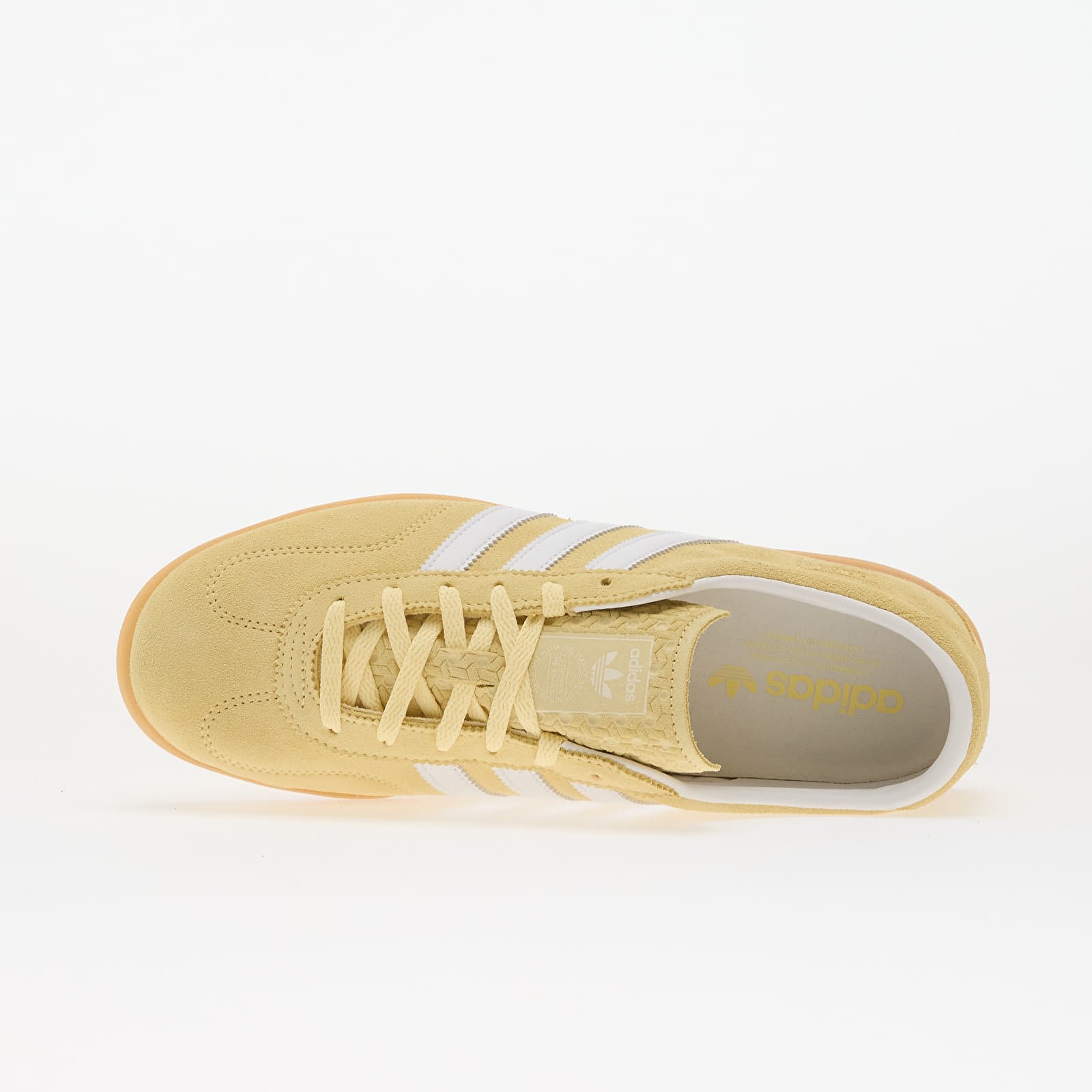Moteriška avalynė adidas Gazelle Lo Pro W Almost Yellow/ Ftw White/ Gum
