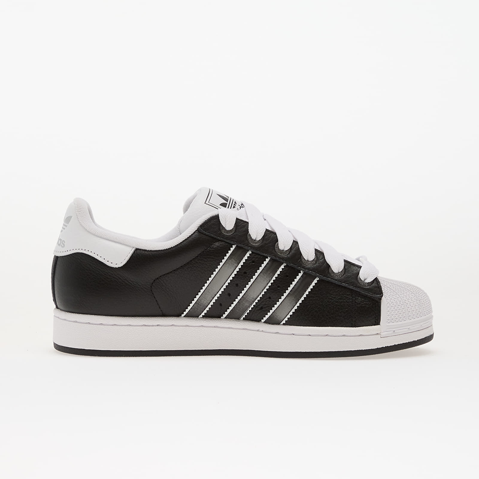 Pánske tenisky a topánky adidas Superstar II Core Black/ Metallic Silver/ Ftw White