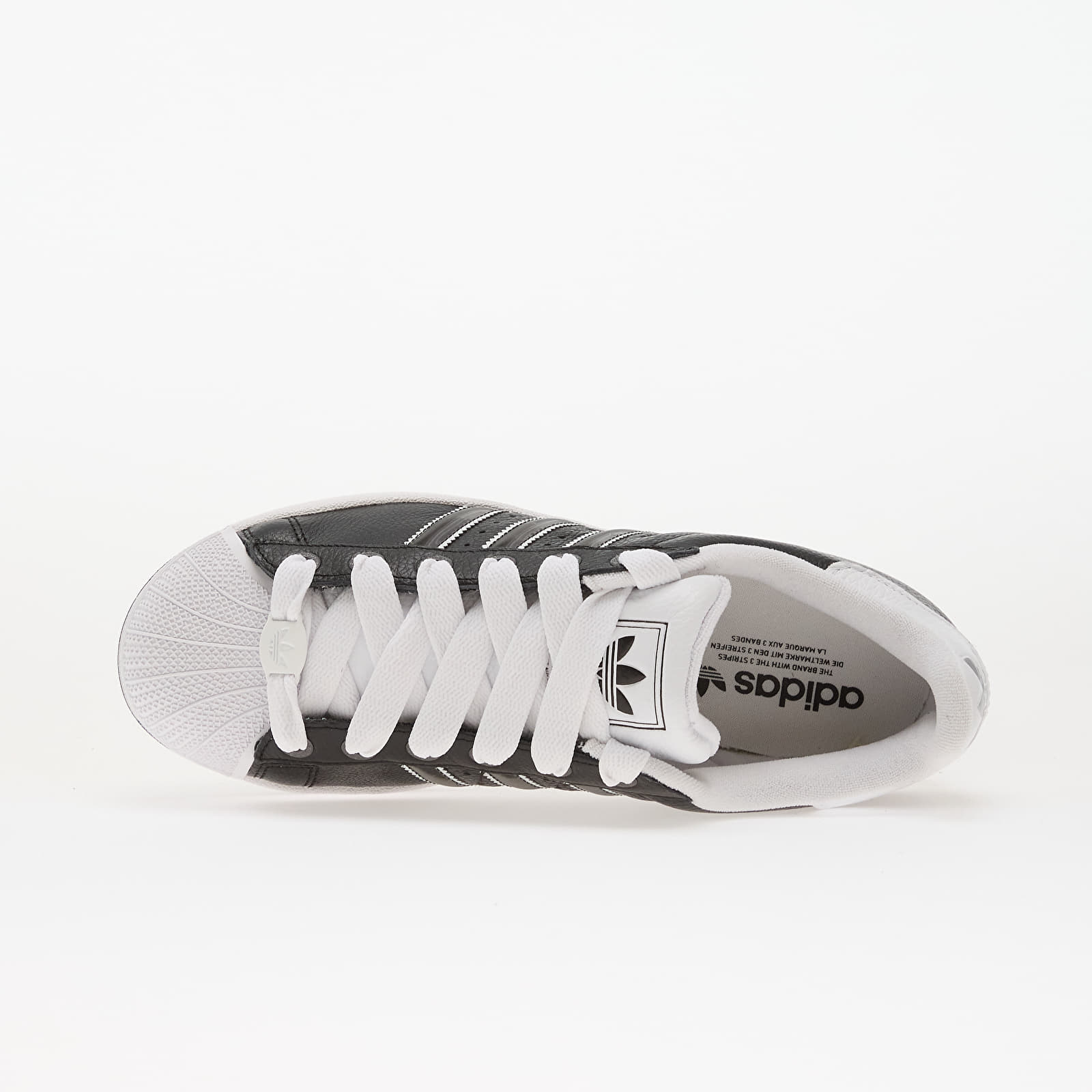 Pánske tenisky a topánky adidas Superstar II Core Black/ Metallic Silver/ Ftw White
