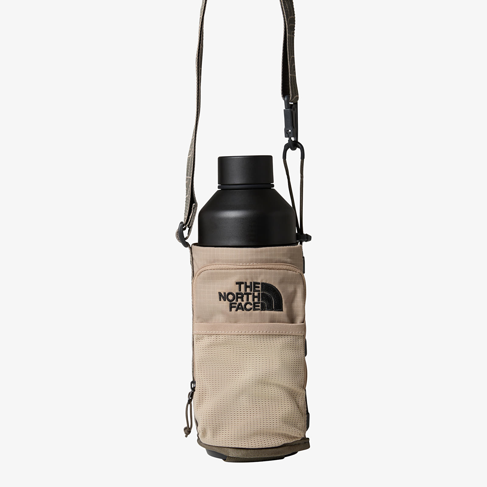 Crossbody чанти The North Face Borealis Water Bottle Holder Mushroom Grey