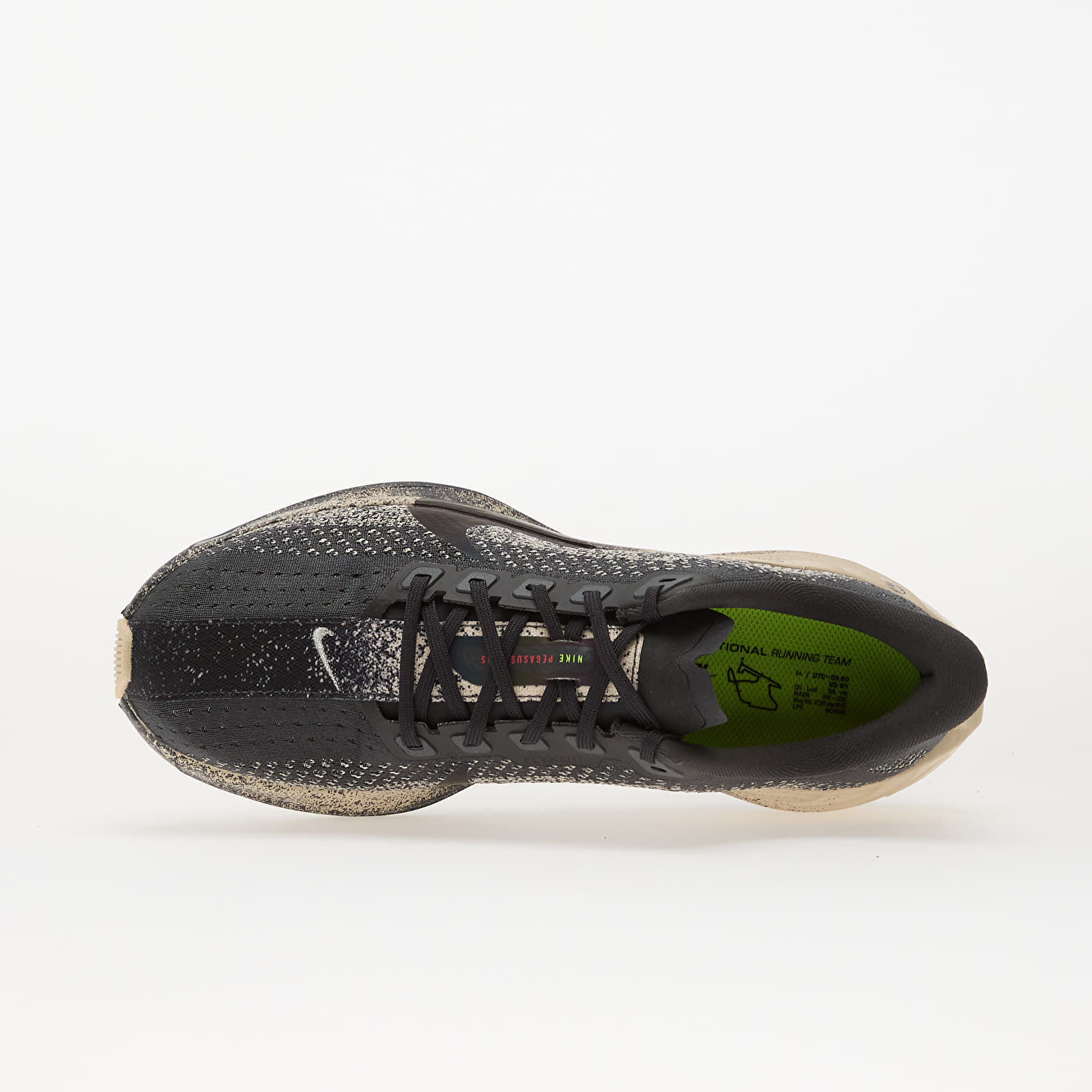 Vyriška avalynė Nike Pegasus Plus Oatmeal/ Black-Anthracite-Volt-Lt Crimson-Mtlc Silver