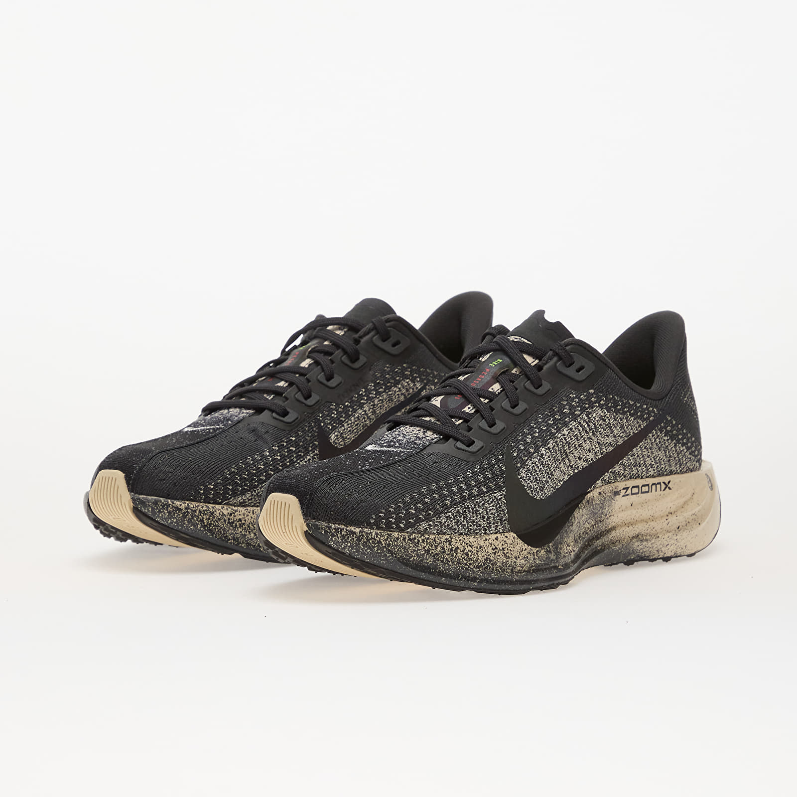 Vyriška avalynė Nike Pegasus Plus Oatmeal/ Black-Anthracite-Volt-Lt Crimson-Mtlc Silver