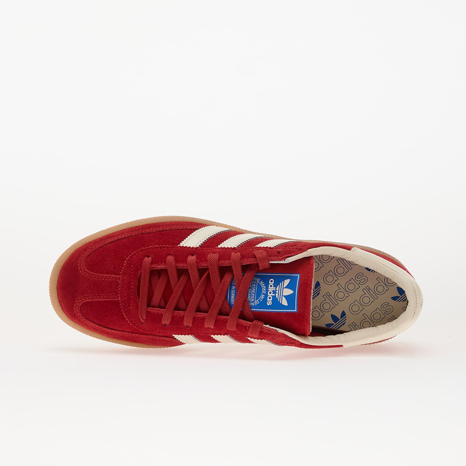 Vyriška avalynė adidas Handball Spezial Made in Germany Eqtred/ Off White/ Gumm2