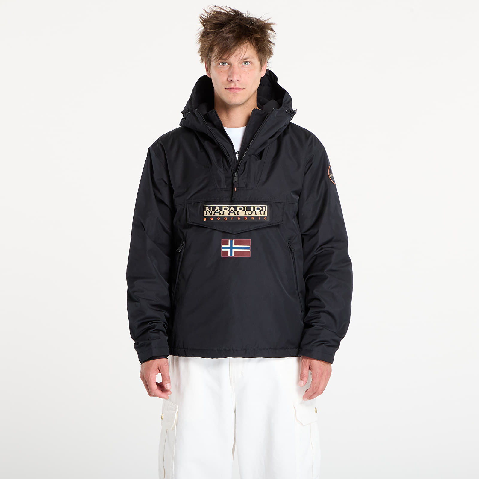 Moške jakne Napapijri Rainforest Next Jacket Black Beauty
