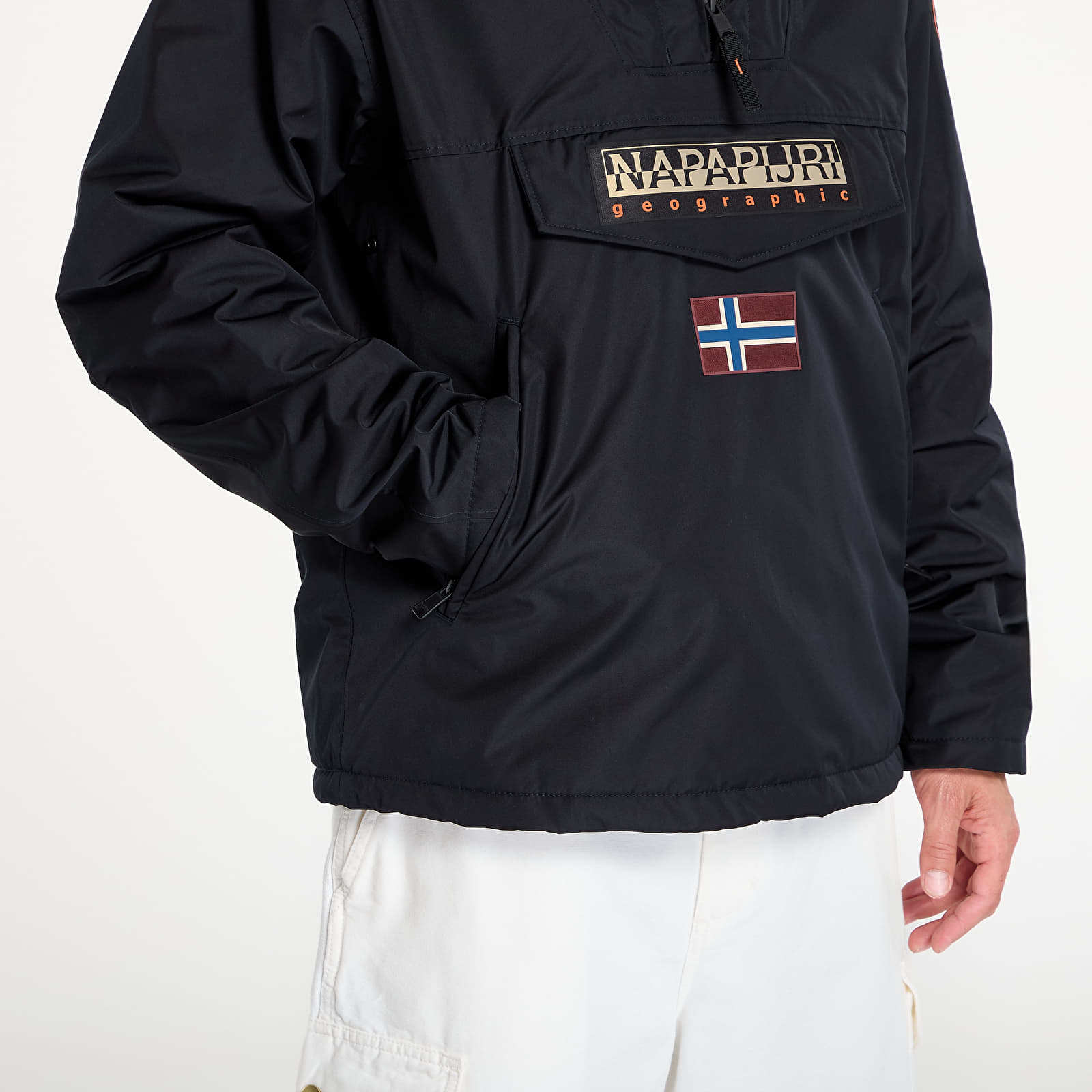 Moške jakne Napapijri Rainforest Next Jacket Black Beauty