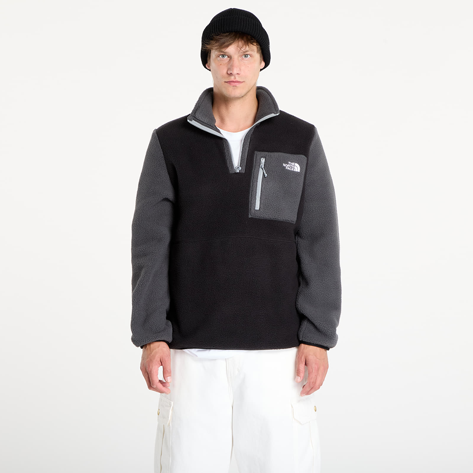 Men's hoodies The North Face M Yumiori 1/4 Zip TNF Black/ Asphalt Grey