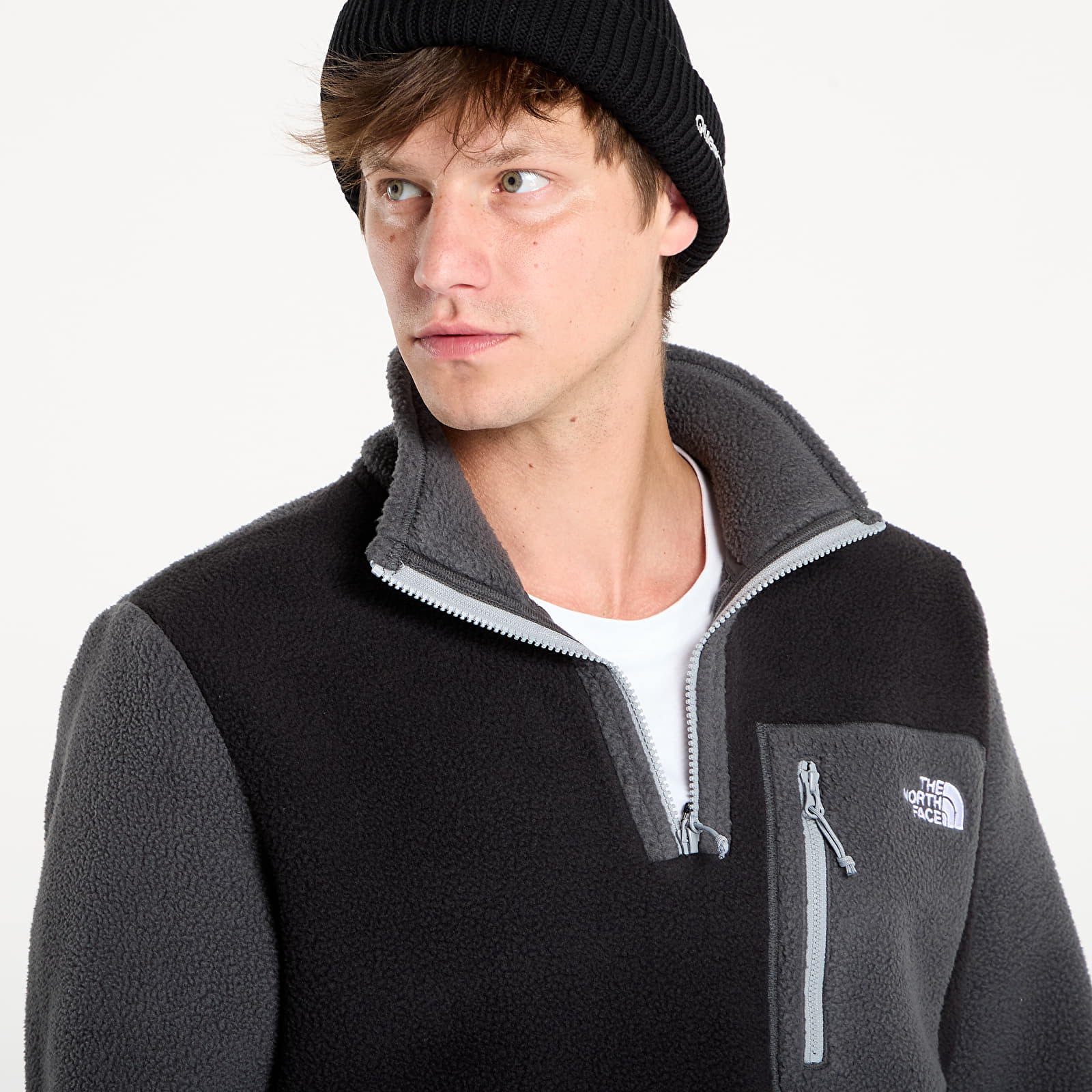 Men's hoodies The North Face M Yumiori 1/4 Zip TNF Black/ Asphalt Grey