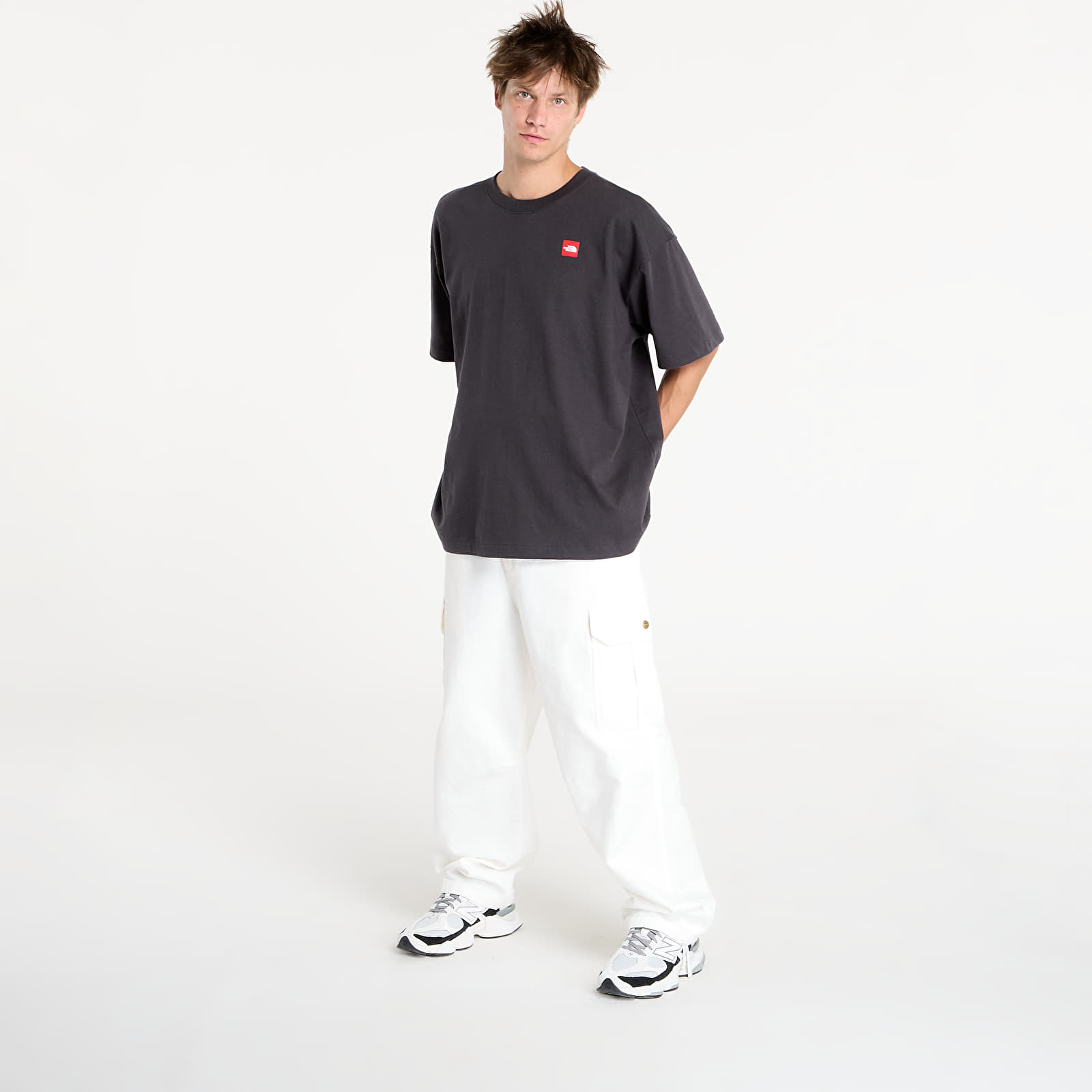 Pólók The North Face M Redbox S/S Tee Obsidian