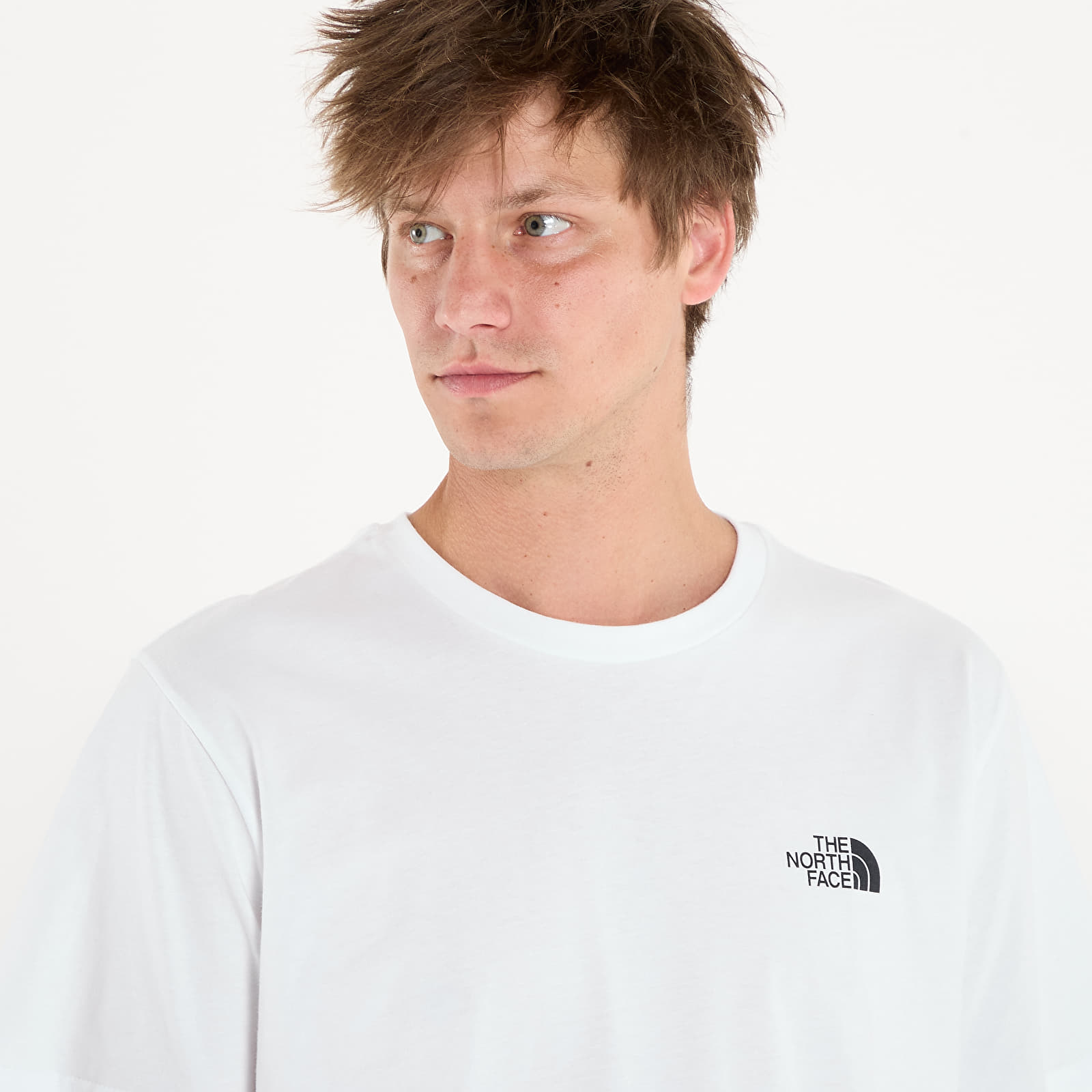 Pólók The North Face M Vertical Logo Ss Tee TNF White