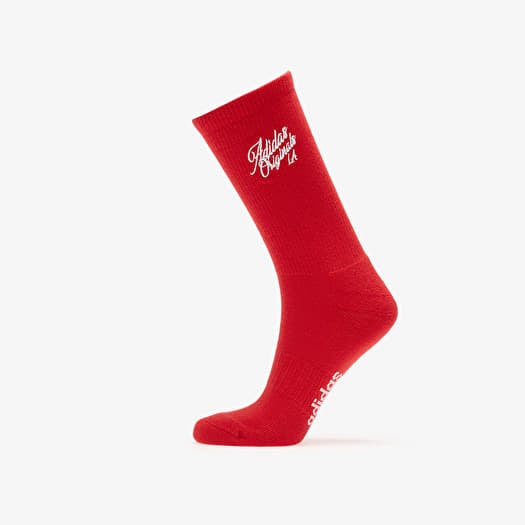 adidas Santee Alley Slouch Socks Vivid Red