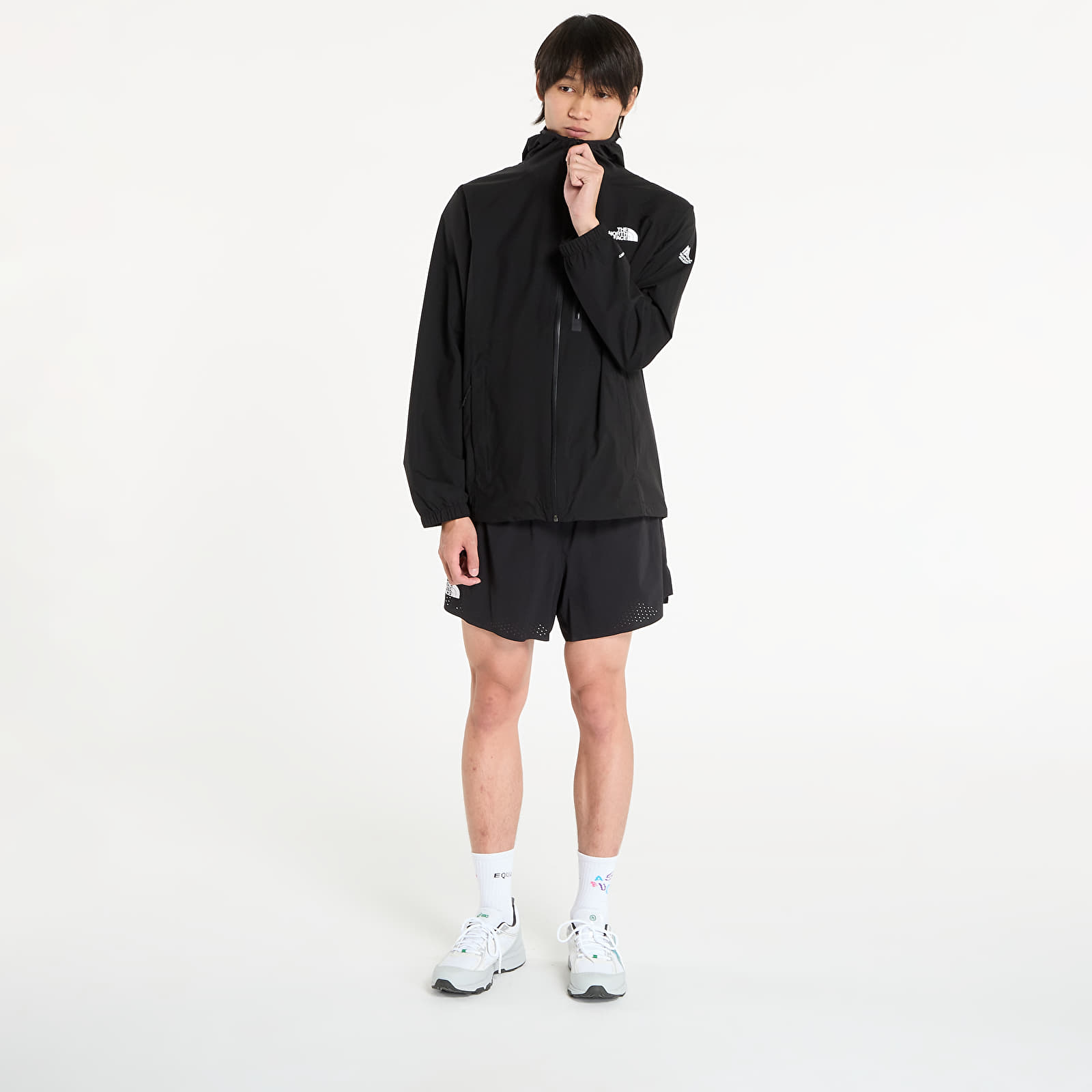 Jakker The North Face M Mountain Athletics Rainlit Hooded Jack TNF Black