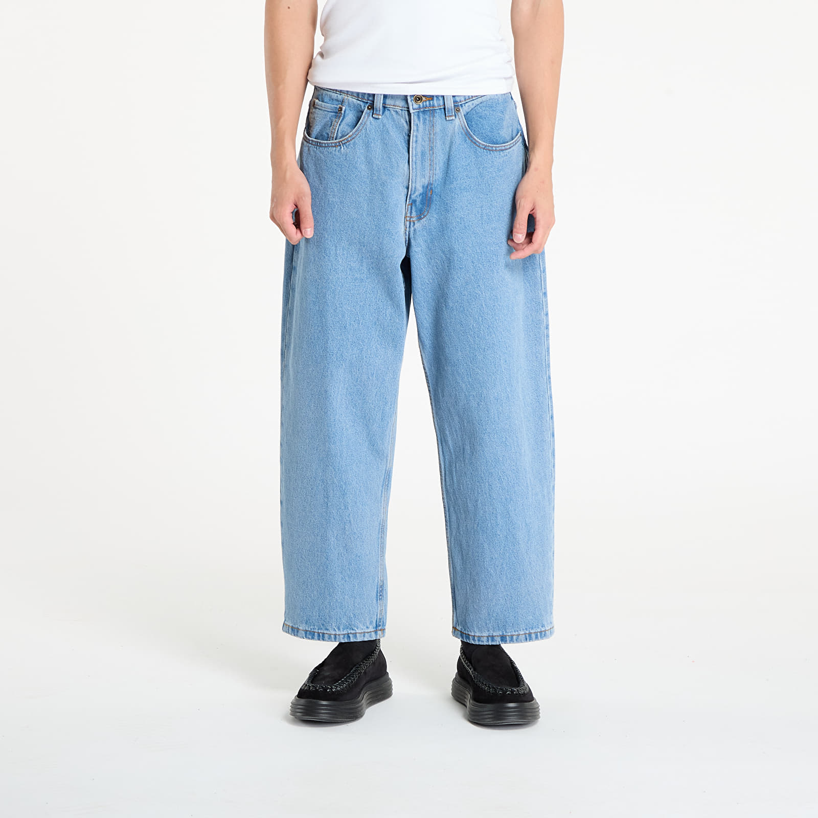 Jeans Vans Check-5 Baggy Denim Pant Stone Wash/ Blue