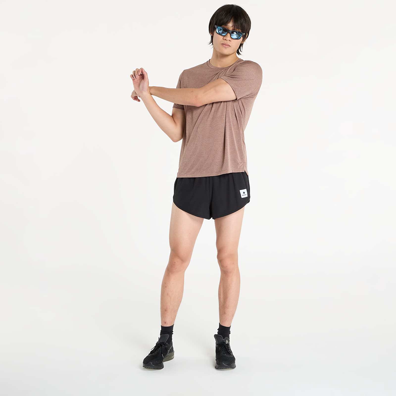 Мъжки тениски New Balance Athletics T-Shirt Earth Shadow Heather